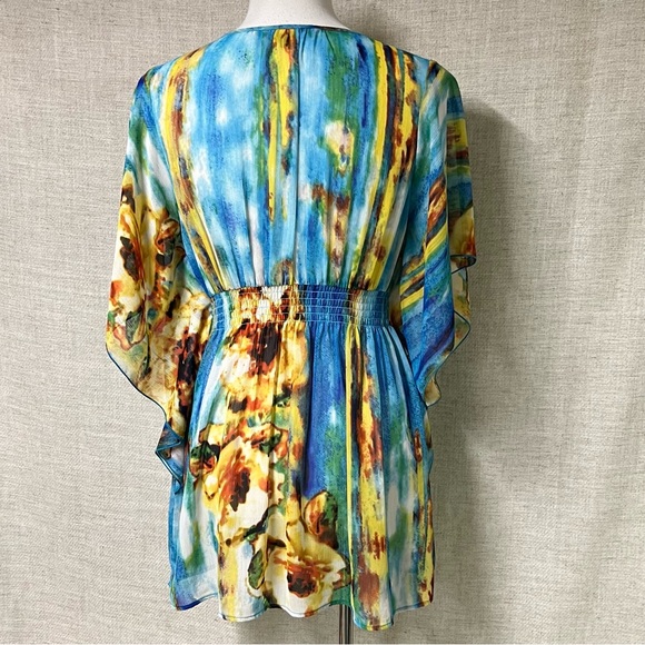 Boho semi sheer top - Picture 3 of 4